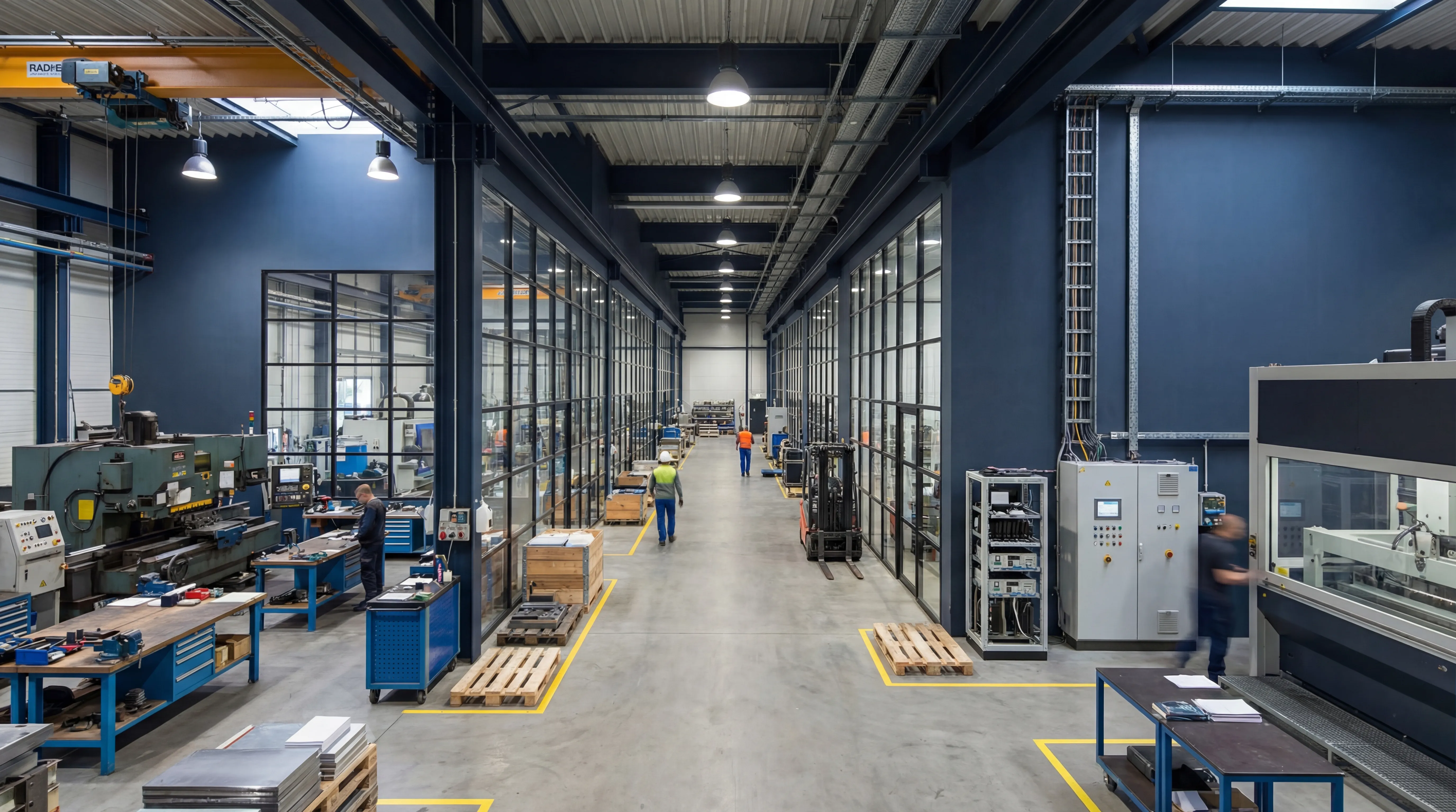 Secure enterprise data center infrastructure supporting industrial AI operations